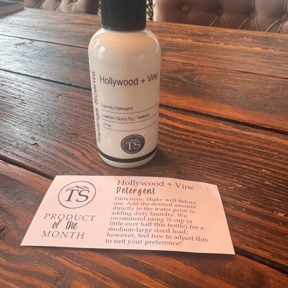Topanga Scents Hollywood + Vine Laundry Detergent